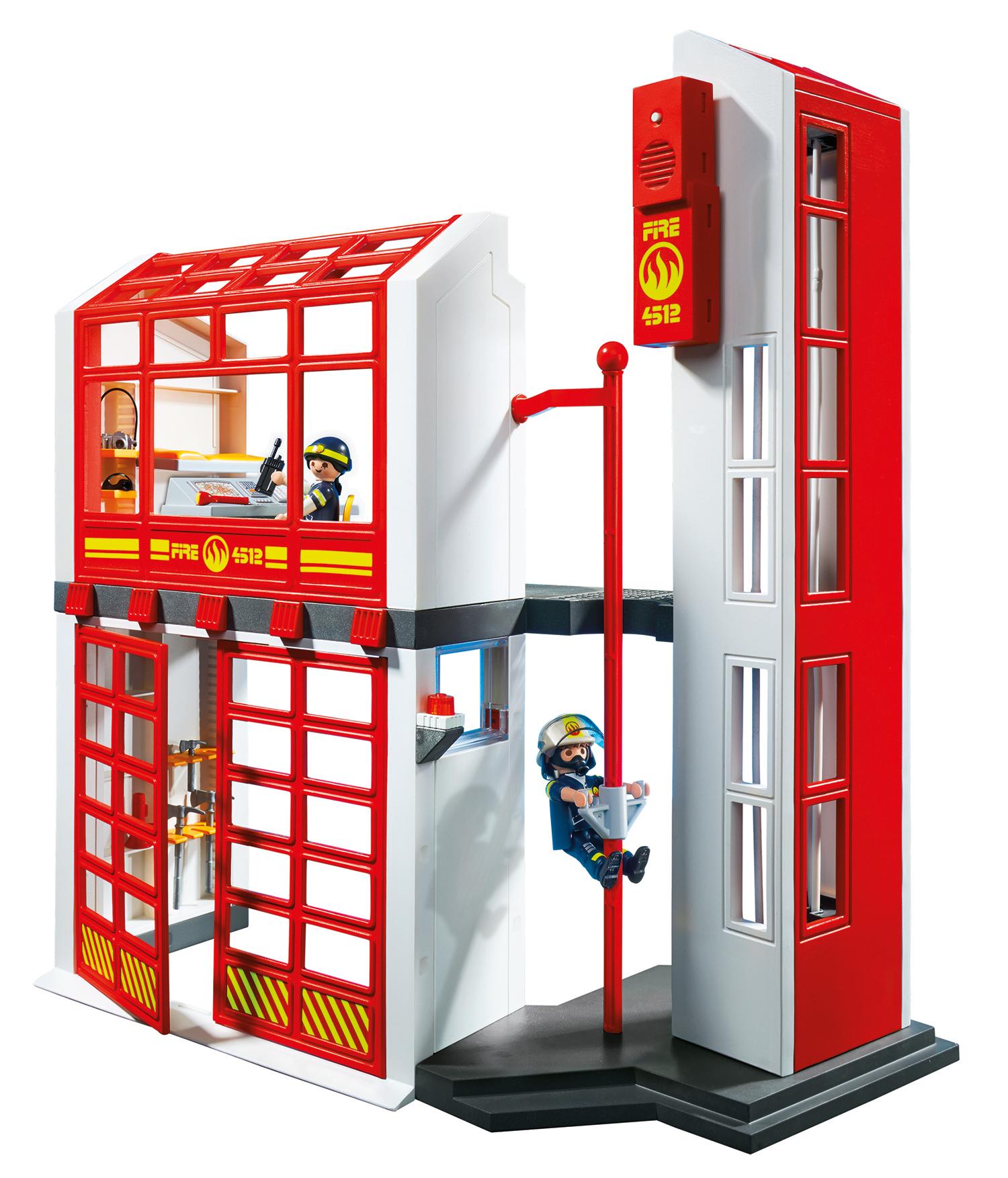 playmobil fire station 5361 instructions