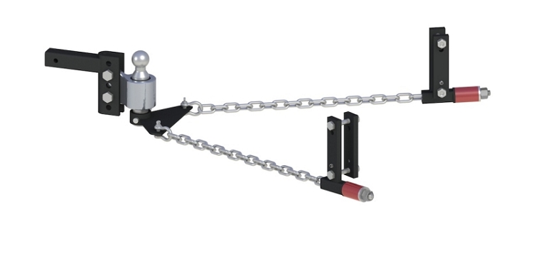 husky round bar weight distribution hitch instructions