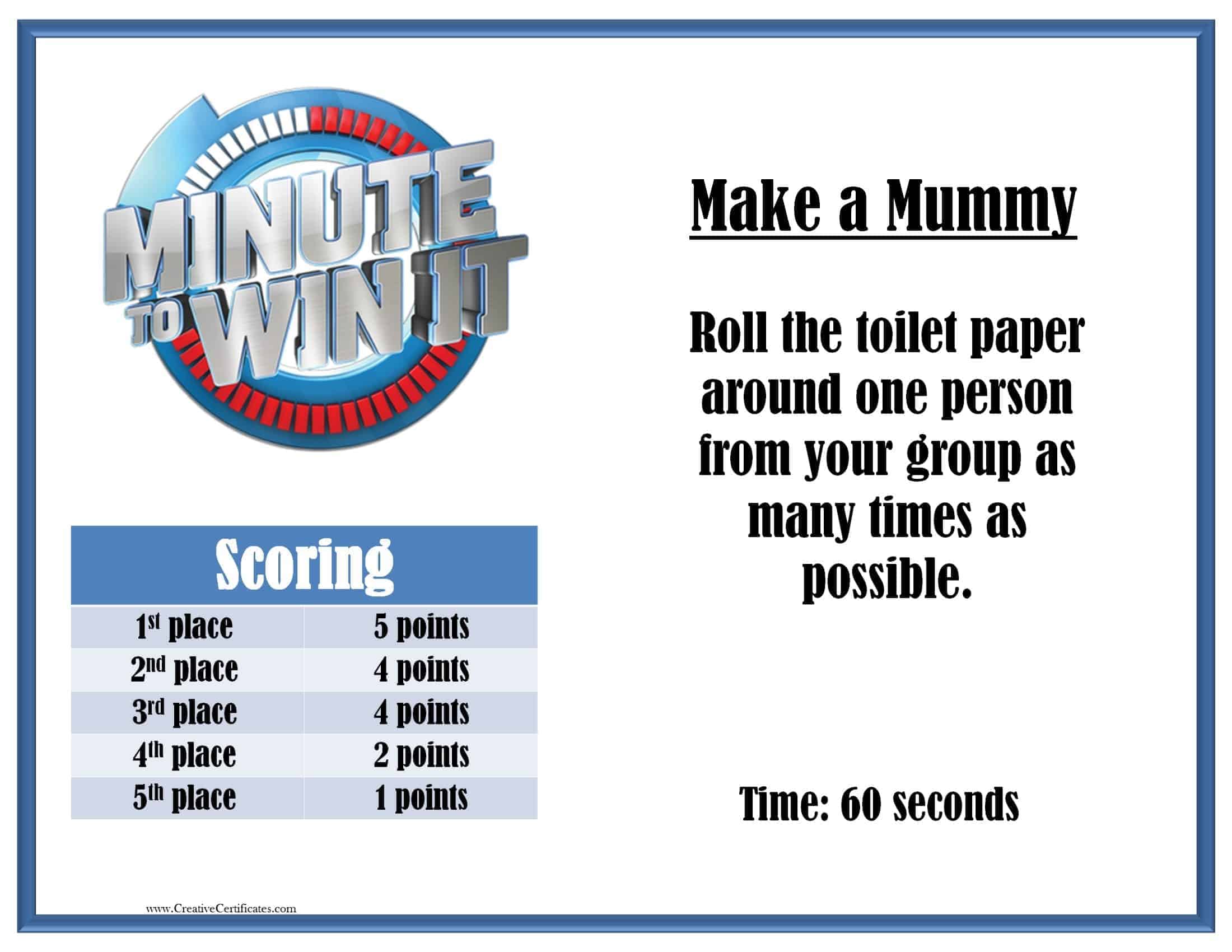 bouncer minute to win it instructions