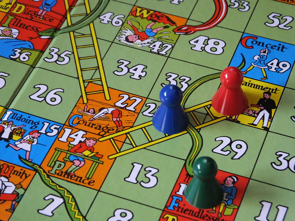 how to play snakes and ladders instructions for children