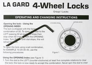 s&g 3 wheel safe lock opening instructions