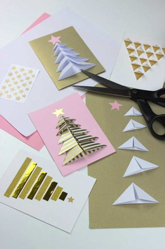 christmas teepee card instructions