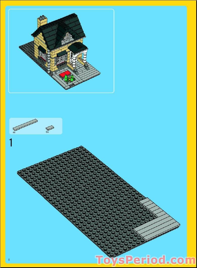 lego 4954 building instructions