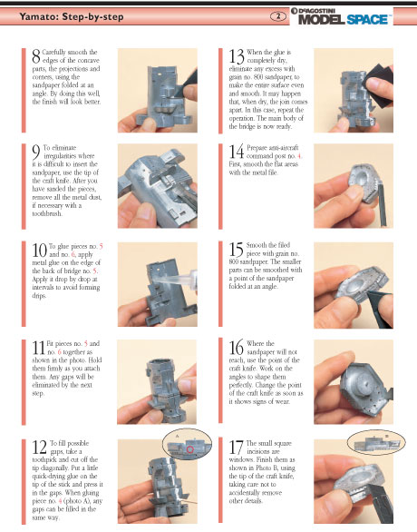 build the yamato instructions