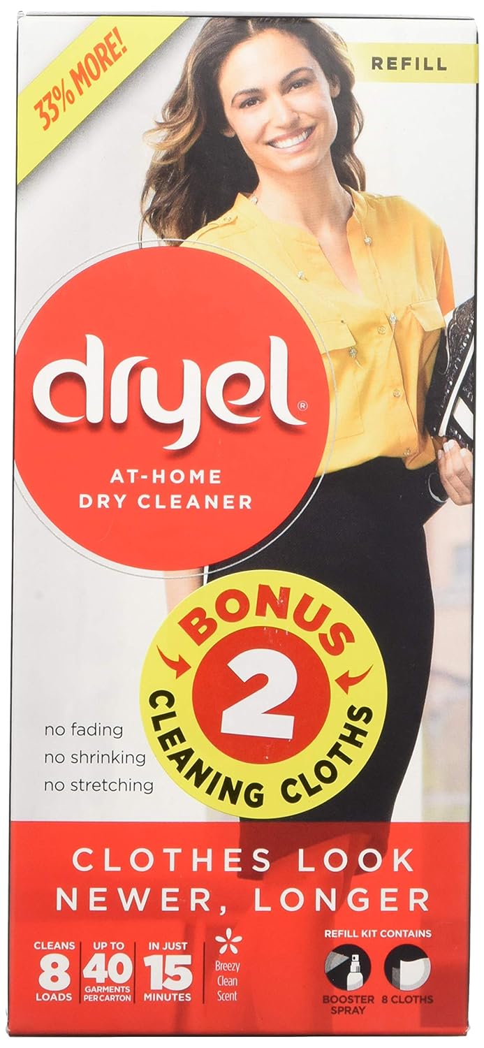 dryel home dry cleaning instructions