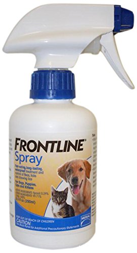 frontline spray flea control instructions