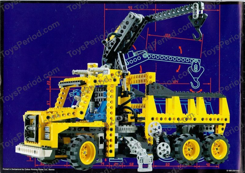 lego technic 8049 b model instructions