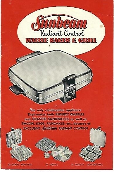 sunbeam waffle baker and grill instructions